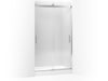 KOHLER K-706375-L Levity Sliding shower door, 78" H x 44-5/8 - 47-5/8" W, with 5/16" thick Crystal Clear glass