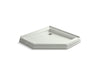 KOHLER K-9542 Memoirs 42" x 42" Neo-angle single threshold rear center drain shower base