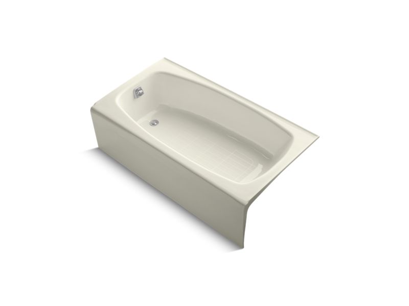 KOHLER K-519-96 Dynametric 60" x 32" alcove bath with left-hand drain