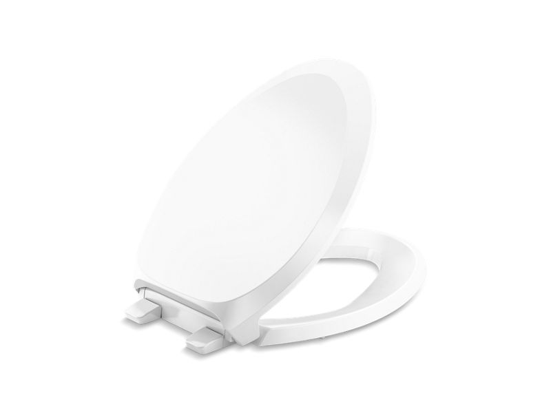 KOHLER K-4713-RL French Curve ReadyLatch Quiet-Close elongated toilet seat