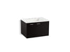 KOHLER K-99541-L-1WU Jute 30" wall-hung bathroom vanity cabinet with 1 door and 1 drawer on left
