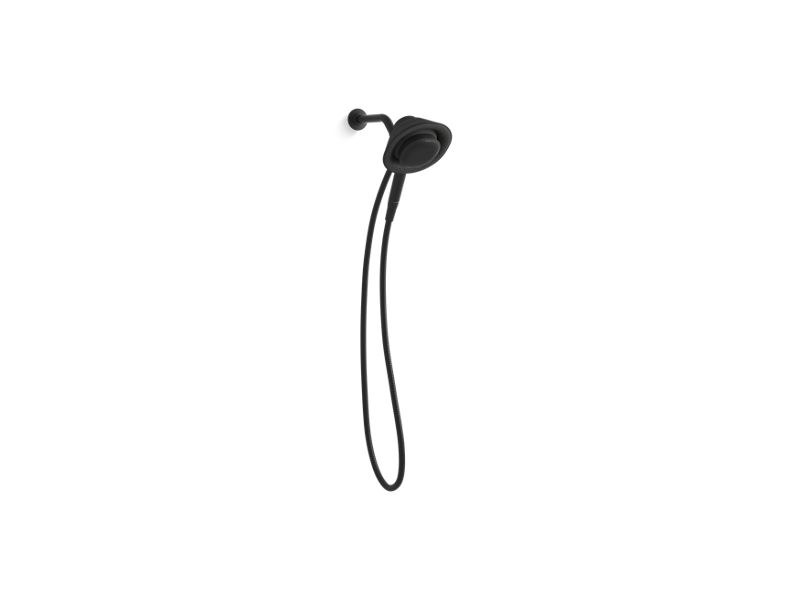 KOHLER K-28241-NKE Moxie Single-function handshower with wireless speaker, 2.5 gpm