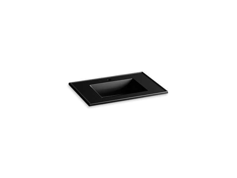 KOHLER K-2779-1 Ceramic/Impressions 31" Vitreous china vanity top with integrated rectangular sink