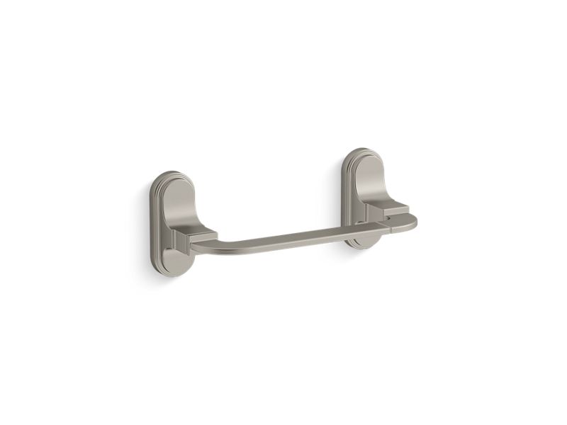 KOHLER 26537-BN Industrial Toilet Paper Holder in Vibrant Brushed Nickel