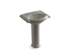 KOHLER 2286-4 Devonshire 24" pedestal bathroom sink with 4" centerset faucet holes