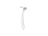 KOHLER K-28241-NKE Moxie Single-function handshower with wireless speaker, 2.5 gpm