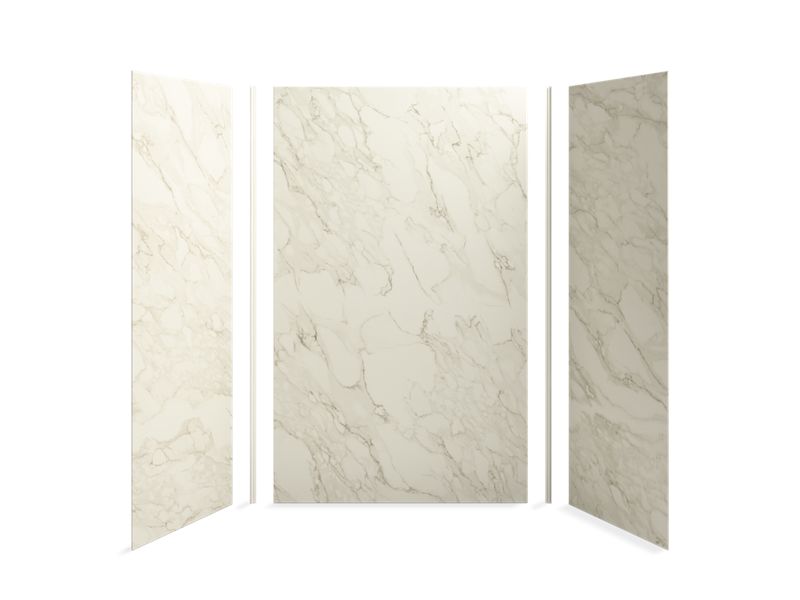 KOHLER 97616-W11 Choreograph 60" X 36" X 96" Shower Wall Kit in CrossCut Biscuit