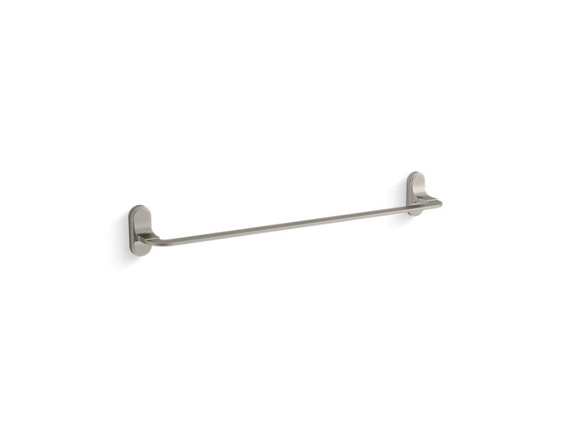 KOHLER 26534-BN Industrial 24" Towel Bar in Vibrant Brushed Nickel