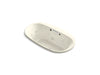 KOHLER K-5716-XH2G-96 Underscore Oval 66" x 36" drop-in whirlpool + BubbleMassage(TM) Air Bath