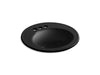 KOHLER K-2202-4 Brookline 19" diameter drop-in bathroom sink with 4" centerset faucet holes