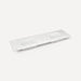 Quartz Stone Vanity Top, 73" x 3/4" x 22", Double Undercounter Sink, Three Hole