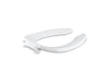 KOHLER K-4670-C Lustra Elongated toilet seat with check hinge