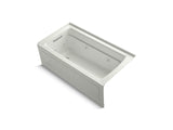 KOHLER K-1122-HL Archer 60" x 32" alcove heated whirlpool bath, left drain