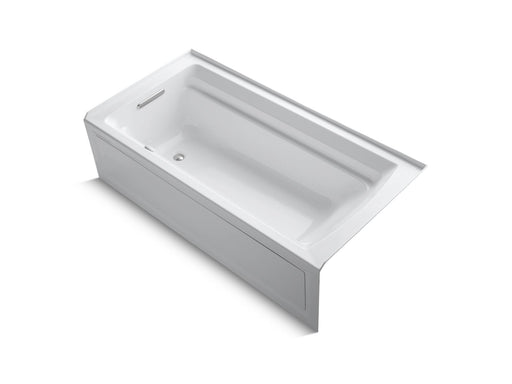 KOHLER K-1124-GHLA Archer 72" x 36" alcove Heated BubbleMassage air bath, left drain