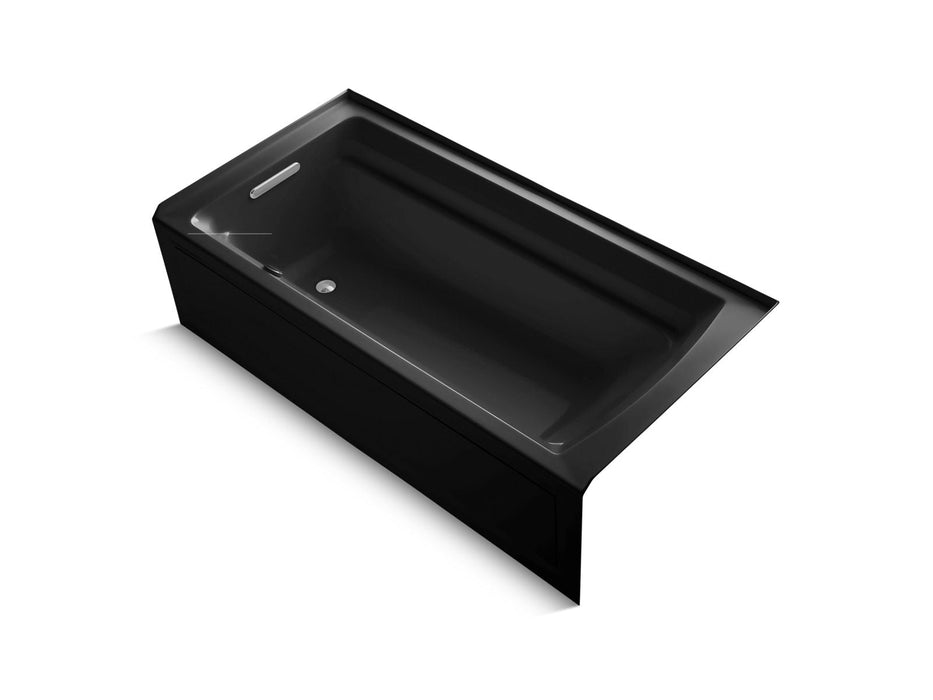 KOHLER K-1124-GHLA Archer 72" x 36" alcove Heated BubbleMassage air bath, left drain