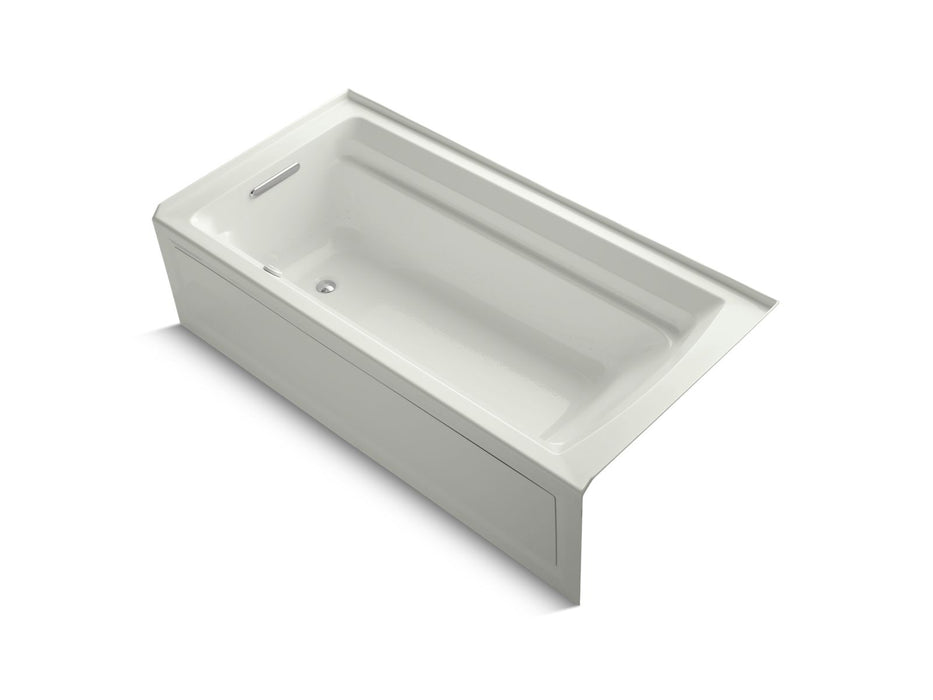KOHLER K-1124-GHLA Archer 72" x 36" alcove Heated BubbleMassage air bath, left drain