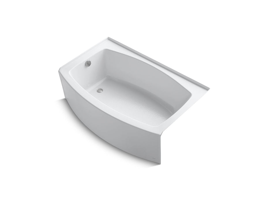 KOHLER K-1100-LA Expanse 60" x 32" alcove bath, left drain