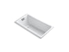 KOHLER K-852-GHCP Tea-for-Two 60" x 32" drop-in Heated BubbleMassage air bath