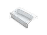 KOHLER K-713 Villager 60" x 34-1/4" alcove bath, left drain