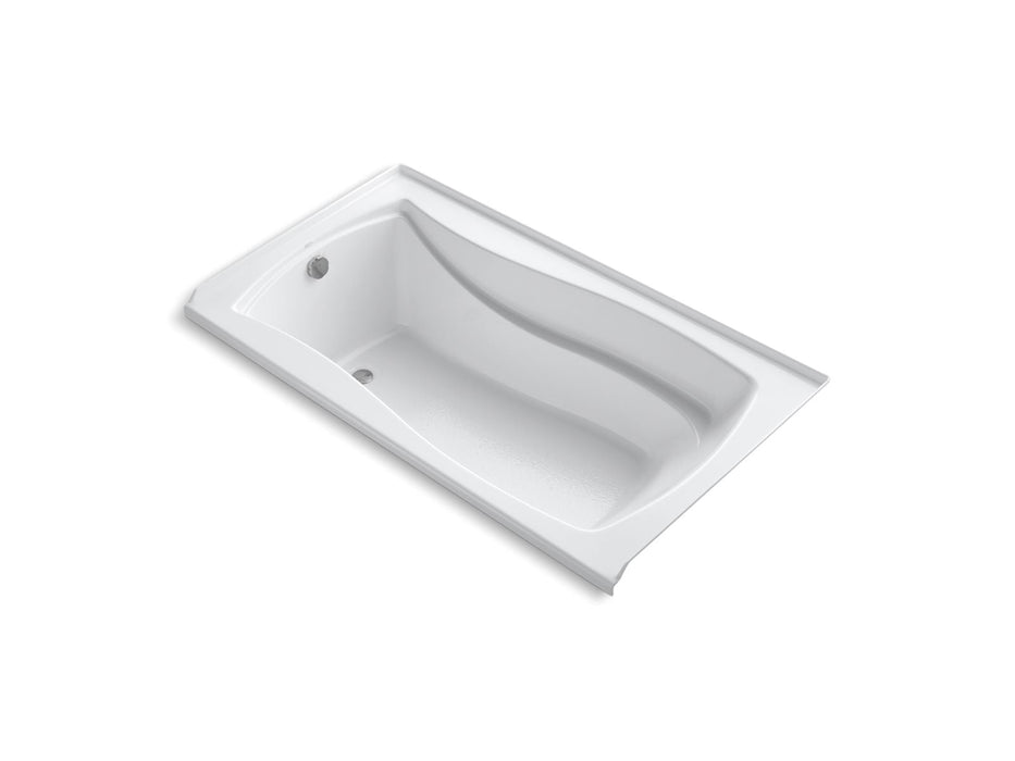 KOHLER K-1229-LW Mariposa 66" x 36" alcove bath with Bask heated surface, left drain