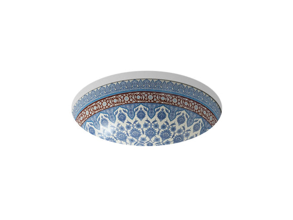 KOHLER K-14046-BU Marrakesh Camber 16-1/4