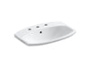 KOHLER K-2351-8 Cimarron 22-3/4" rectangle drop-in bathroom sink