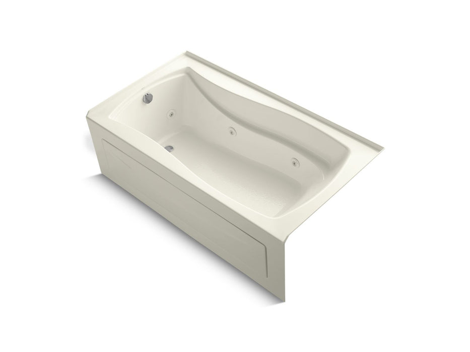 KOHLER K-1224-HL Mariposa 66" x 36" alcove heated whirlpool, left drain