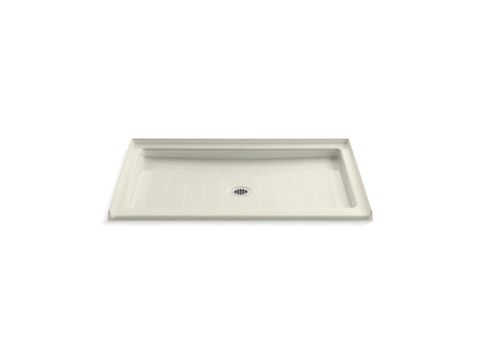 KOHLER Purist 48" x 36" alcove shower base, center drain