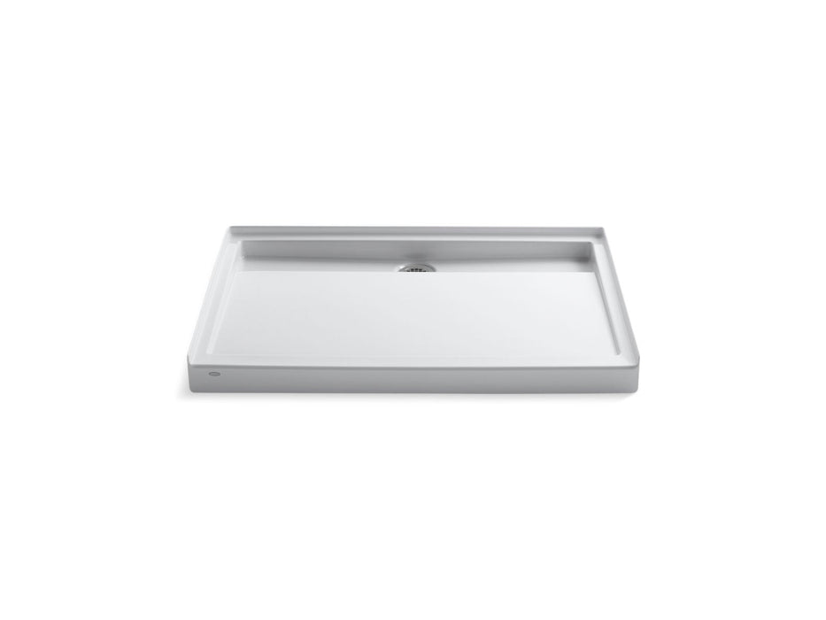KOHLER K-9925 Groove 48" x 36" alcove shower base, rear center drain