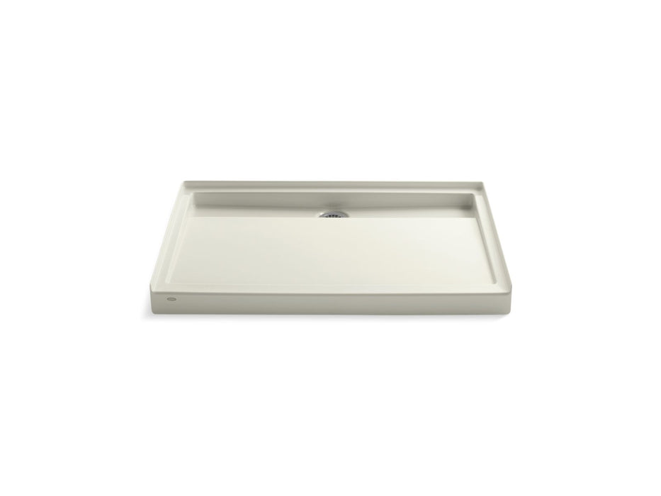 KOHLER K-9925 Groove 48" x 36" alcove shower base, rear center drain