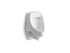KOHLER Dexter™ Siphon-jet half-stall 0.5–1.0 gpf urinal, rear spud