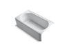 KOHLER K-724-GBN Memoirs 60" x 33-3/4" alcove BubbleMassage air bath, right drain