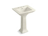 Memoirs Stately 24-1/2" rectangular pedestal bathroom sink