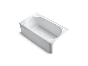 KOHLER K-722 Memoirs 60" x 33-3/4" alcove bath, right drain