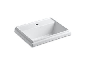 KOHLER K-2991-1 Tresham 21-3/4" rectangular drop-in bathroom sink