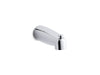 KOHLER K-15138 Coralais Wall-mount bath spout with diverter, 8"