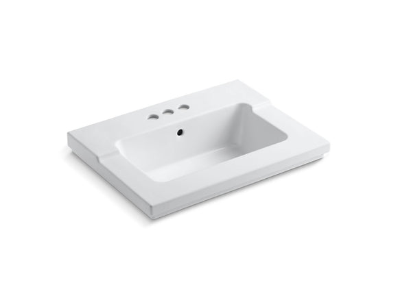 KOHLER K-2979-4 Tresham vanity-top bathroom sink with 4