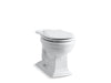 KOHLER K-4387 Memoirs Round-front bowl with concealed trapway