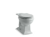 KOHLER K-4387 Memoirs Round-front bowl with concealed trapway