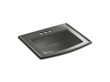 KOHLER K-2356-4 Archer 22-3/4" rectangular drop-in bathroom sink
