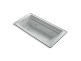 KOHLER K-1124 Archer 72" x 36" drop-in whirlpool bath