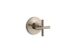 KOHLER Purist MasterShower volume control valve trim with cross handle