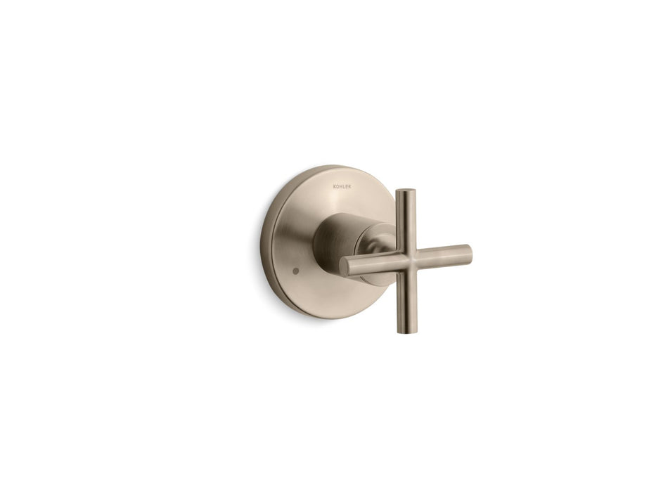 KOHLER Purist MasterShower transfer valve trim with cross handle