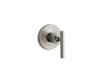 KOHLER Purist MasterShower transfer valve trim with lever handle