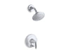 KOHLER K-T45108-4 Alteo Rite-Temp shower trim kit with push-button diverter and lever handle, 2.5 gpm