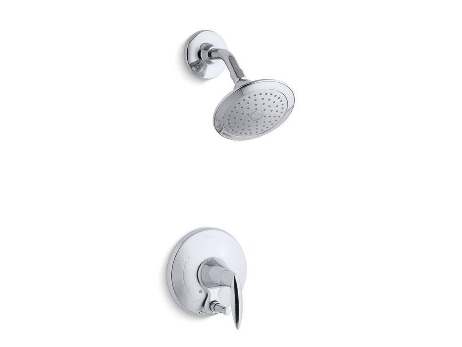 KOHLER K-T45108-4 Alteo Rite-Temp shower trim kit with push-button diverter and lever handle, 2.5 gpm