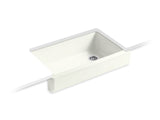 KOHLER K-6488 Whitehaven 35-1/2" undermount single-bowl farmhouse kitchen sink