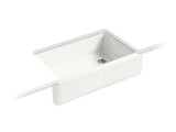 KOHLER K-6489 Whitehaven 35-3/4" undermount single-bowl farmhouse kitchen sink