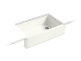 KOHLER K-6489 Whitehaven 35-3/4" undermount single-bowl farmhouse kitchen sink