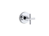 KOHLER Purist MasterShower transfer valve trim with cross handle